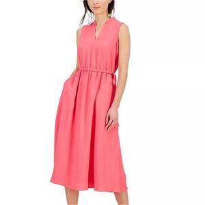 J227 Anne Klein Dress In Pink